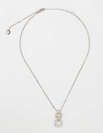 Колье из белого золота c бриллиантами