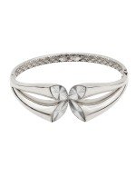 Браслет из белого золота c рубином