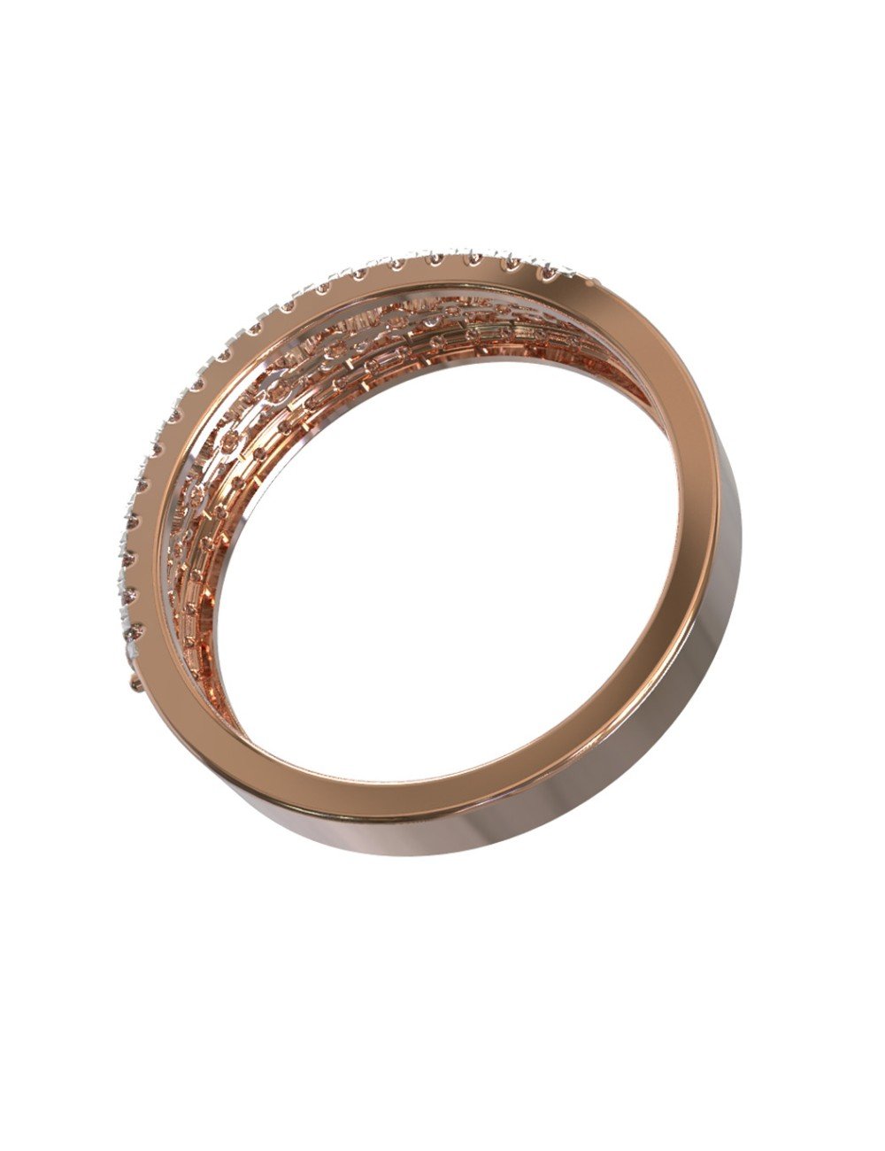 Кольцо из золота c бриллиантами