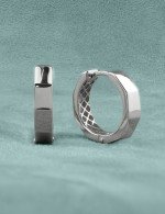 Серьги из белого золота