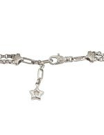 Браслет из белого золота c ониксом и перламутром