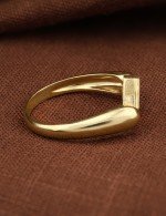 Кольцо из лимонного золота