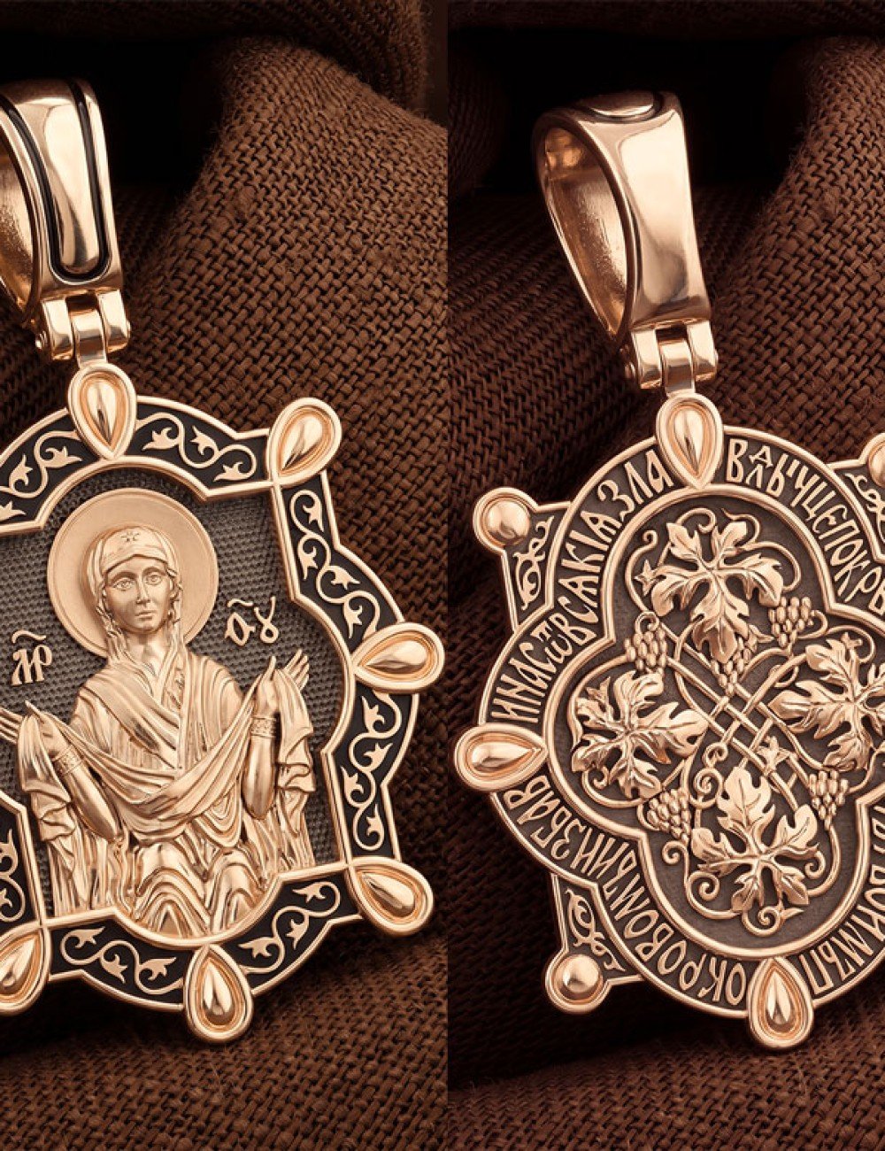 Образок из золота