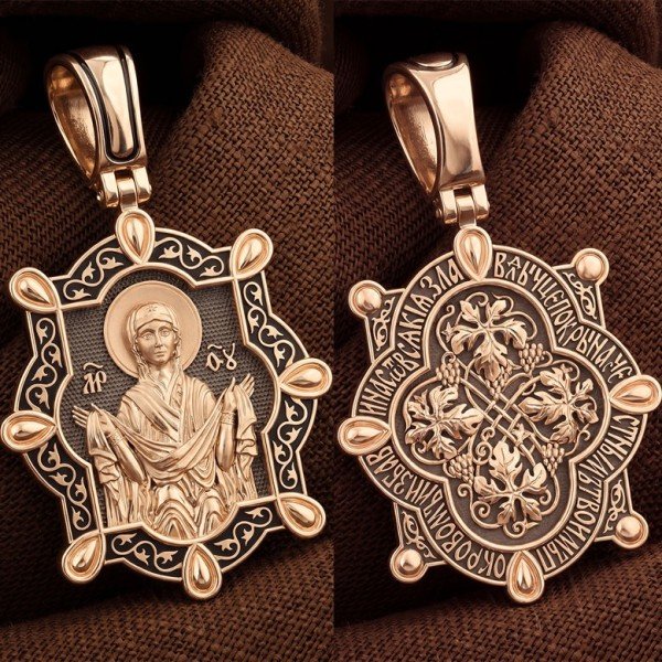 Образок из золота