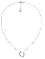 Колье из белого золота c бриллиантами