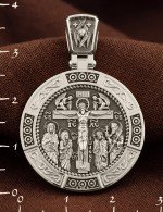 Образок из белого золота