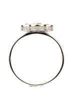 Кольцо из белого золота c бриллиантами