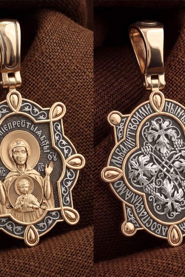 Образок из золота