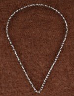 Цепь из белого золота