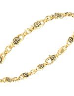 Браслет из лимонного золота