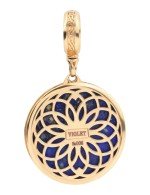 Подвеска из золота c лазуритом