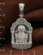 Образок из белого золота