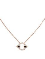 Колье из золота c бриллиантами и ониксом