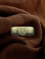 Кольцо из лимонного золота