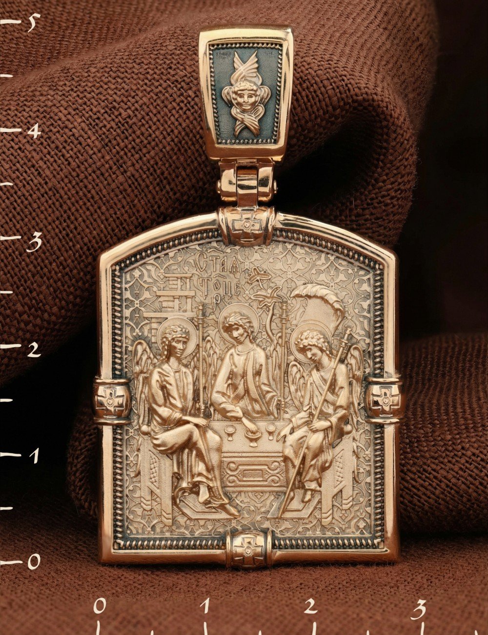 Образок из золота