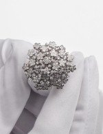 Кольцо из белого золота c бриллиантами