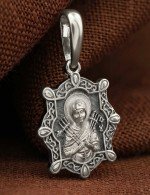 Образок из белого золота