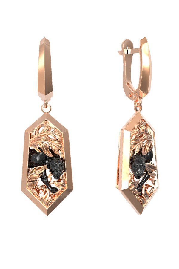 Серьги из золота