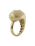 Кольцо из лимонного золота