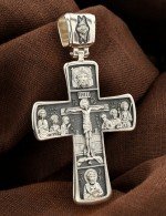 Крест из серебра 925 пробы