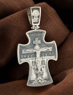 Крест из серебра 925 пробы