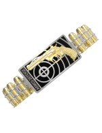 Браслет из лимонного золота c ониксом