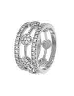 Подвеска из белого золота c бриллиантами