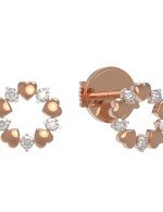 Серьги из золота c бриллиантами