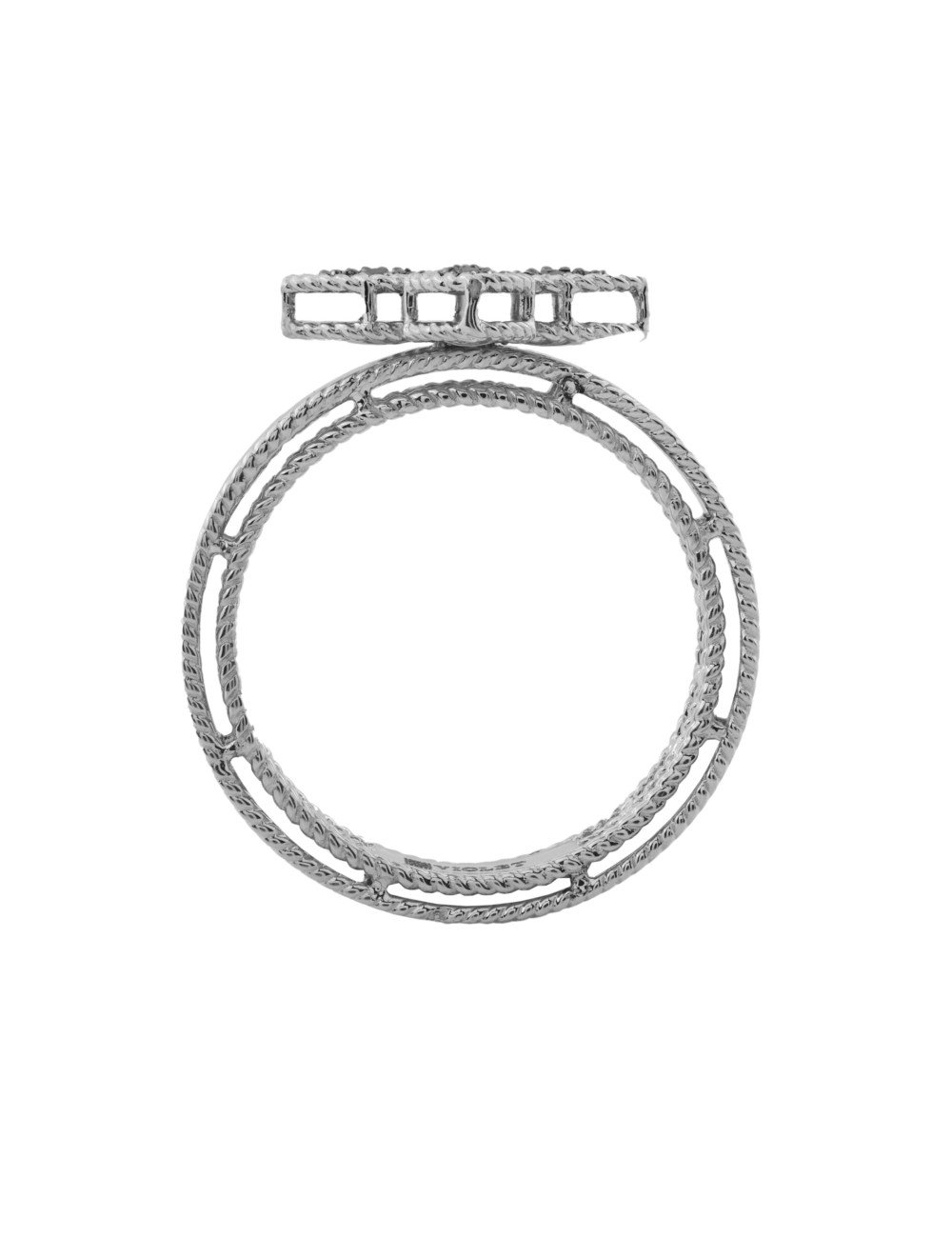 Кольцо из белого золота c бриллиантами