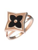 Кольцо из золота c ониксом