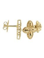 Серьги из лимонного золота c бриллиантами