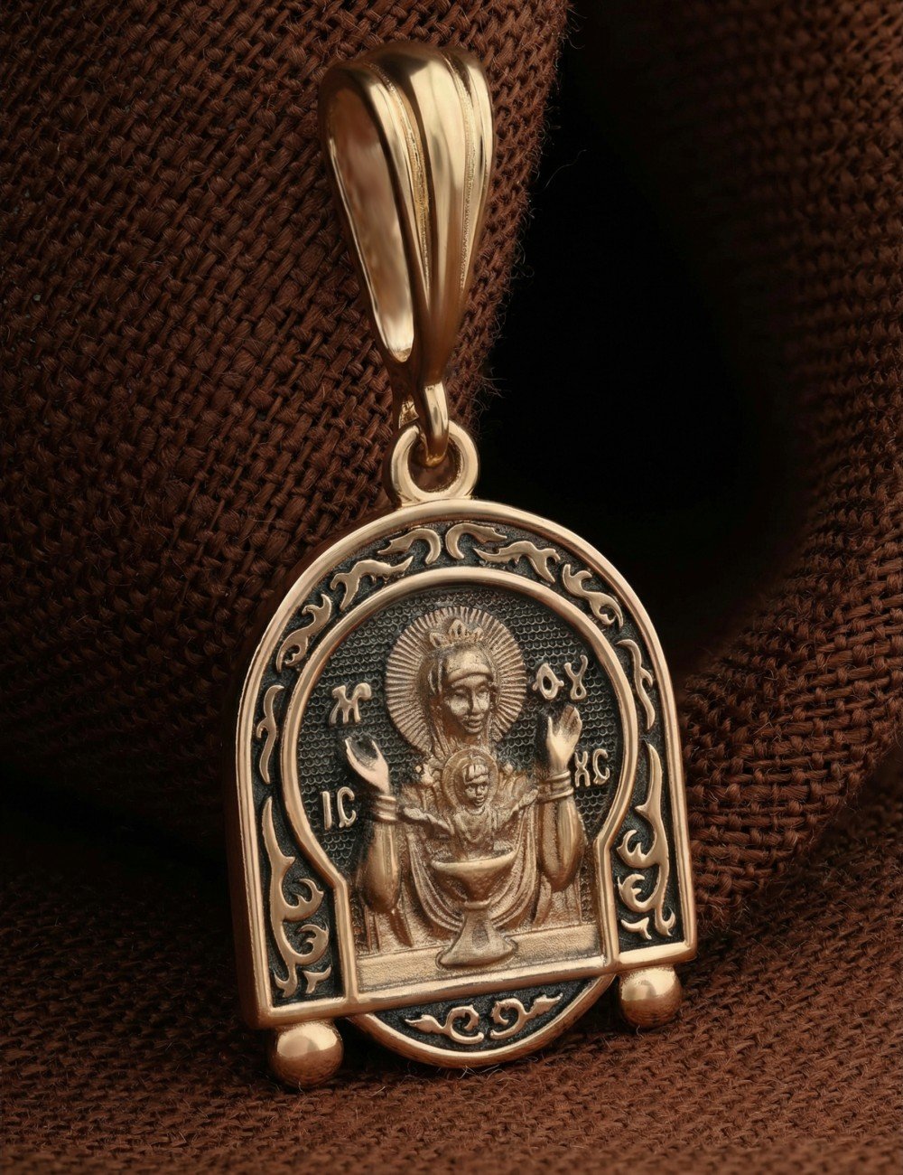 Образок из золота