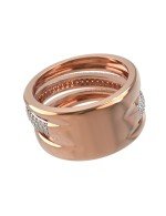 Кольцо из золота c бриллиантами