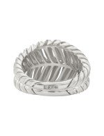 Кольцо из белого золота c бриллиантами