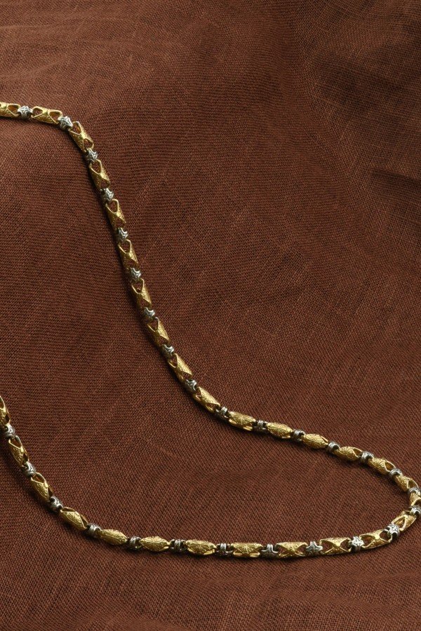 Цепь из лимонного золота