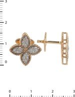 Серьги из золота c бриллиантами