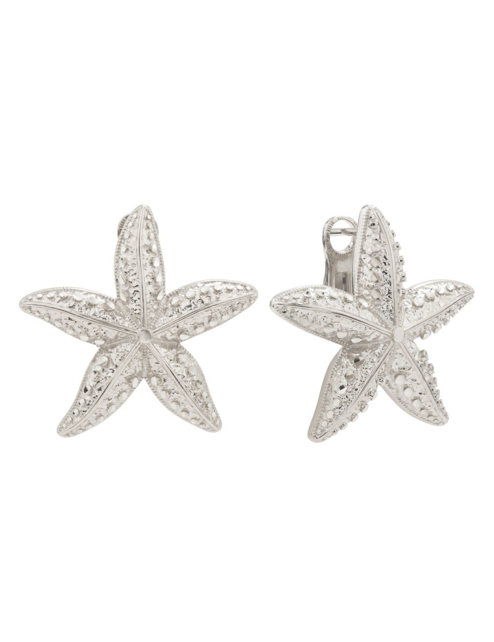 Серьги из белого золота