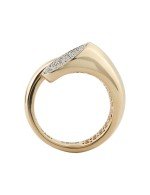 Кольцо из золота c бриллиантами