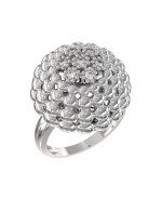 Кольцо из белого золота c бриллиантами