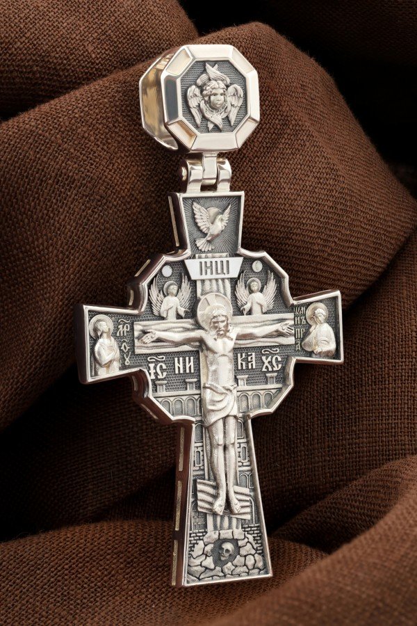 Крест из серебра