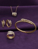 Серьги из лимонного золота c бриллиантами