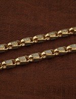 Цепь из лимонного золота