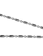 Цепь из белого золота