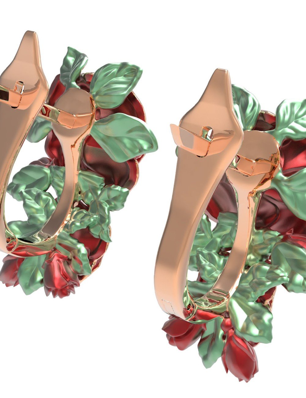 Серьги из золота