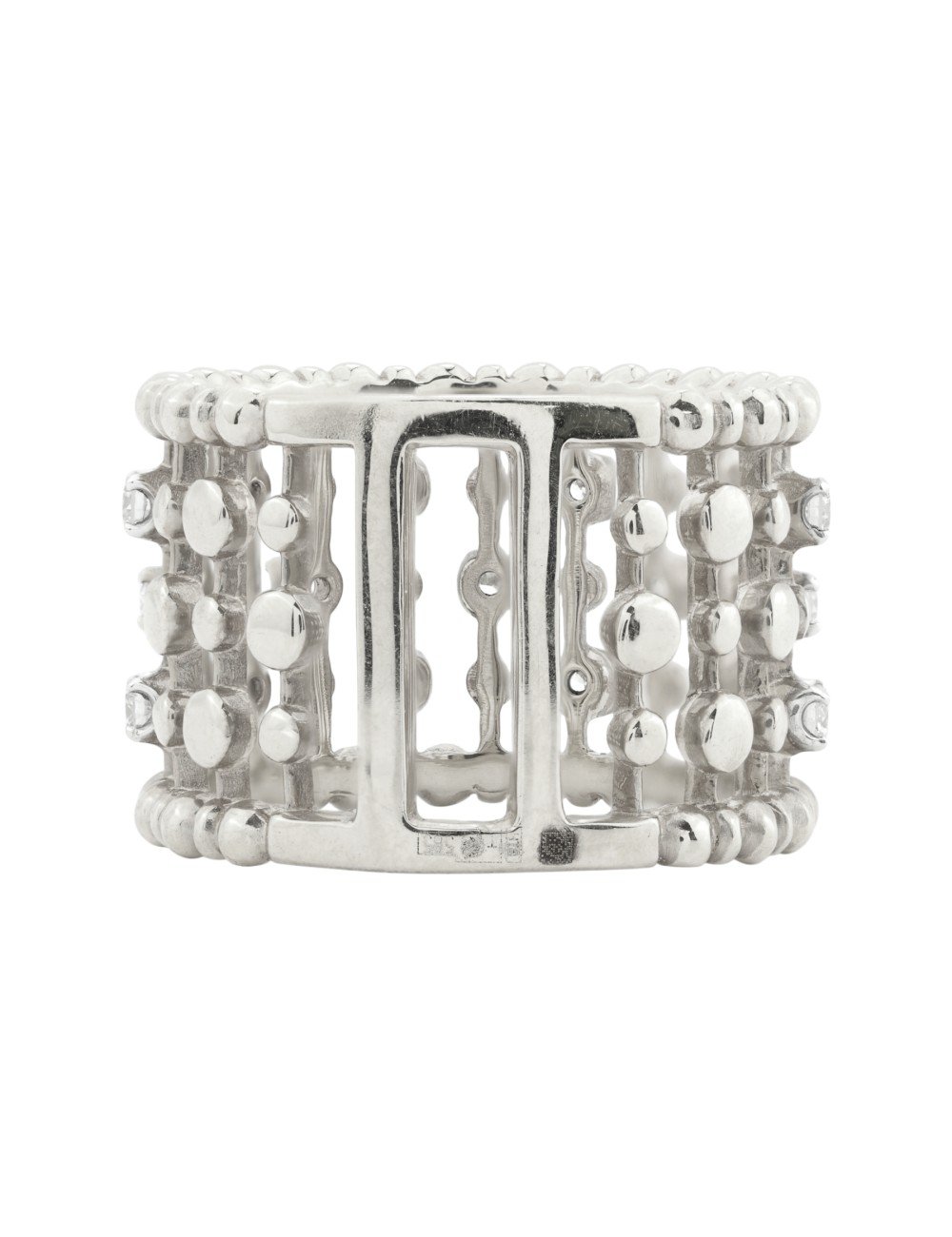 Кольцо из белого золота c бриллиантами