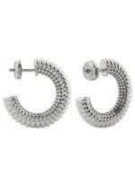 Серьги из белого золота