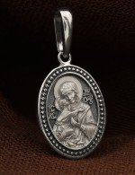 Образок из белого золота