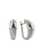 Серьги из белого золота