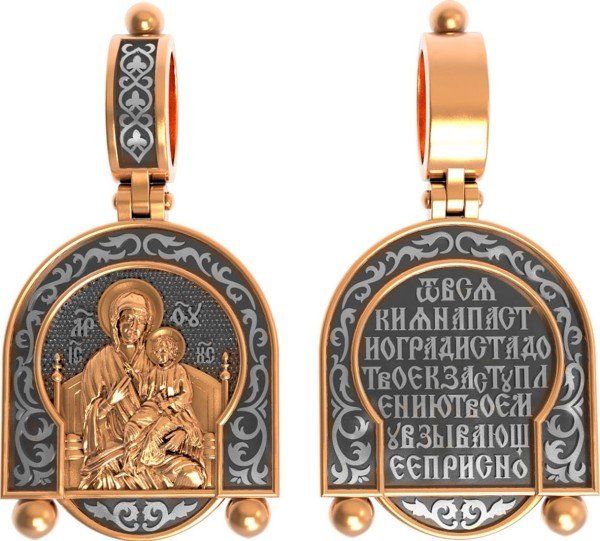 Образок из золота