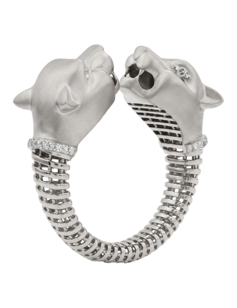 Кольцо из белого золота c бриллиантами